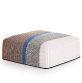 Mangas Outdoor Pouf by GAN Rugs. 97cm x 97cm x 42cmH. P2 Multicolour